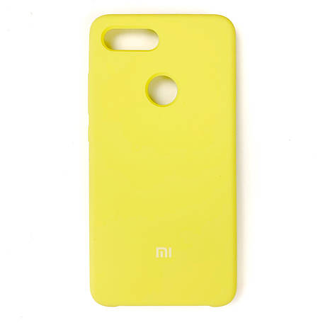 Silicone Case Premium на Xiaomi Mi 8 Lite Lemonade, фото 1