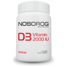 Вітаміни Vitamin D3 2000 IU (100 таб.) Nosorog