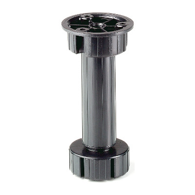 Ніжка кухонна чорна 100 мм.