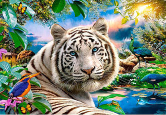 Пазли на 1500 елементів Тигр (тварини), (Castorland, Польща)