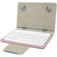 Bluetooth чехол клавиатура Lesko kayboard WL для планшета 7 дюймов Pink (3184-9522) [214-HBR]