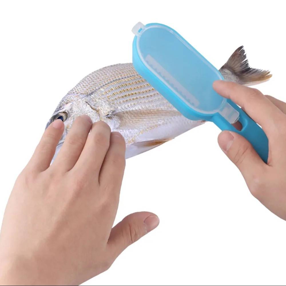 Нож-скребок для чистки рыбы Fish Scales Wiper Cleaning - фото 5 - id-p1161819831