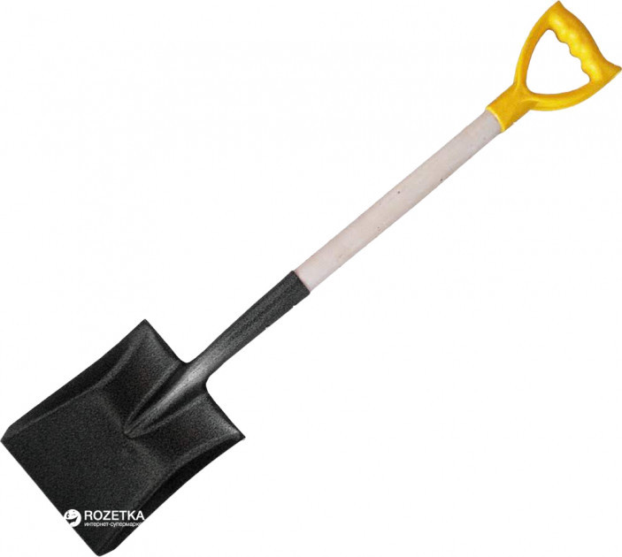 Лопата совкова Mastertool з черенком 1.5 кг (14-6269)