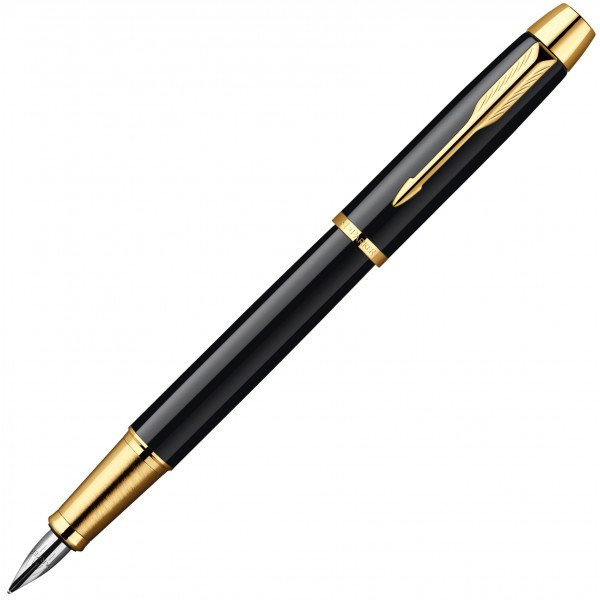 Ручка Parker чорнильна IM Black GT FP M (20 312Ч)