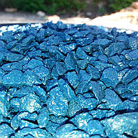 Цветная крошка синяя 5-10 мм