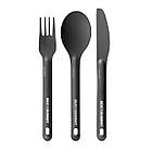 Набор столовых приборов Sea To Summit - Alpha Light Cutlery Set Grey, фото 2