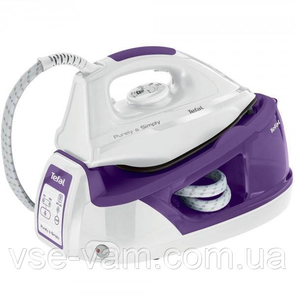 Парова станція парогенератор праска кераміка Tefal Purely & Simply SV5005E0