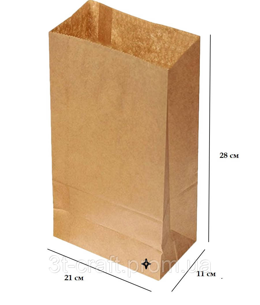 Купить Крафт пакеты без ручек, цена 2.80 ₴ — Prom.ua (ID#590590621)