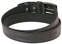 Ремінь під джинси Skipper чорний 3,8 см, фото 3