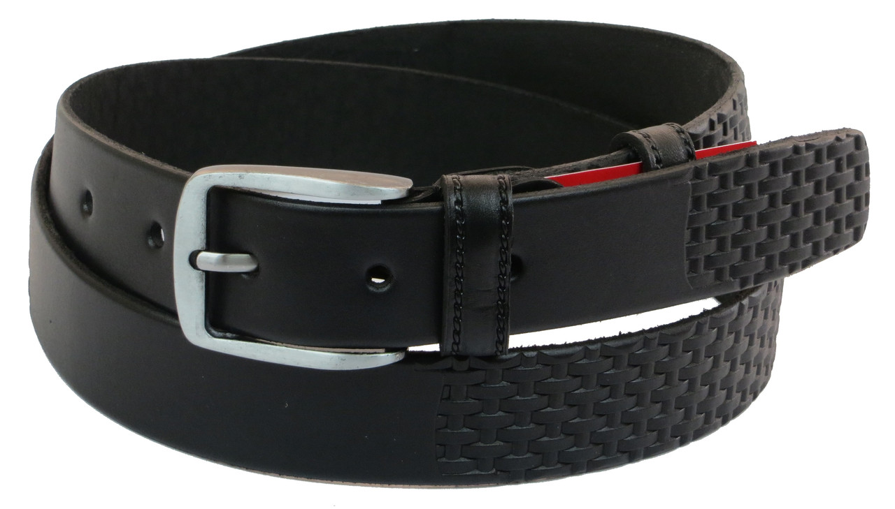 Ремінь під штани Skipper чорний 3,5 см, фото 1