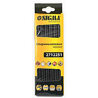 Стержні клейові Ø11.2×200мм 6шт (чорні) SIGMA (2712251)