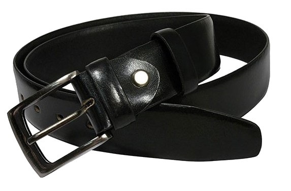 Чоловічий шкіряний ремінь під штани Always Wild чорний 3,4 см, фото 1