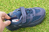 Дитячі кросівки аналог Adidas Yeezy Boost Blue адідас ізі буст синій 31-32, фото 3