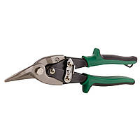 Ножницы по металлу стальные правые 250мм CrMo чёрно-зелёные ULTRA