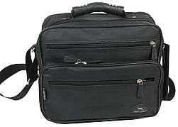 Сумка daymart чоловіча Wallaby з тканини чорна