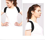 Корсет AOLIKES для корекції постави чорний 01363, фото 6