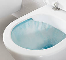 Підвісний унітаз VILLEROY & BOCH O.NOVO DirectFlush + інсталяція Grohe + клавіша зливу, фото 5