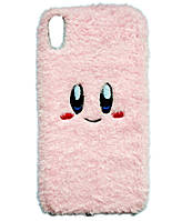 Чохол/ Панель Alitek для Apple iPhone Айфон X/Xs Pink Eyes (плюш)