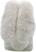 Чохол/ Панель Alitek для Apple iPhone Айфон X/Xs Білий зайчик (плюш)