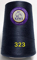 Нитки Армовані ТМ KIWI 20/2 (3000 ярд) колір No 323