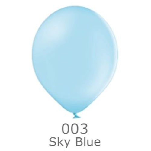 Куля повітряна BELBAL пастель 003 Блакитний Blue 12" (30см)