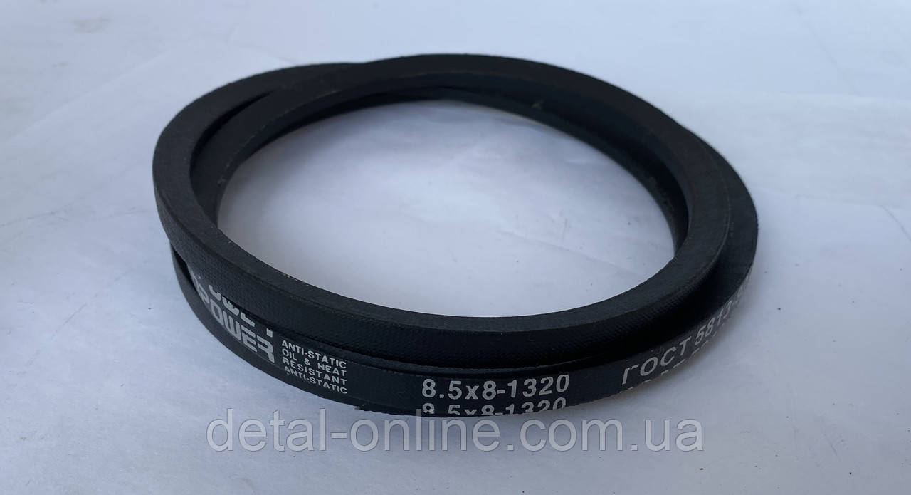 8,5х8-1320 Привідний ремінь водяного насосу КАМАЗ, ЗІЛ, УРАЛ (BAO POWER)