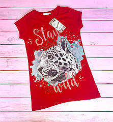 Стильна футболка для дівчаток підлітків Розміри 152-158