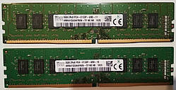 8gb 2x4gb DDR4 Hynix 17000U 2133P PC4 2Rx8 RAM Оперативна пам'ять