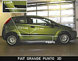 Молдинги на двері для Fiat Grande Punto 3Dr 2005-2009, Punto Evo 3Dr 2009-2012, фото 3