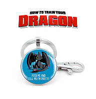 Брелок Как приручить дракона "Любитель рыбки" / How to Train Your Dragon