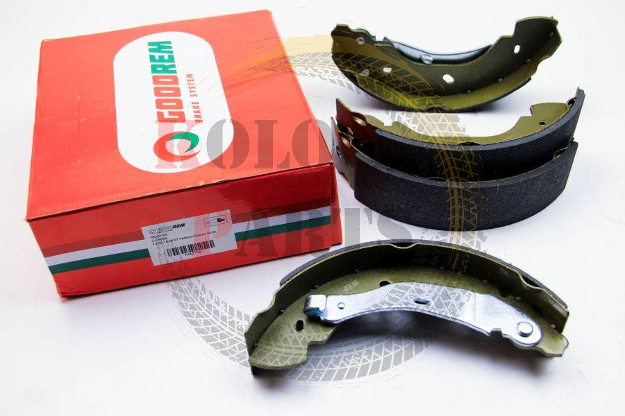 Колодки гальмівні барабанні Ford Transit 2000-2006 колеса 15' (254x52) Форд Транзит задні комплект гальмівних, фото 1