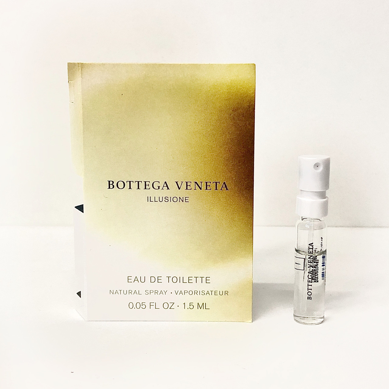 Пробник чоловічих парфумів Bottega Veneta Illusione for Him 1,5m туалетна вода, свіжий деревний цитрусовий аромат