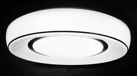 Кругла світлодіодна люстра з пультом керування 27W*2 DIMMER 3000-6000K, фото 2