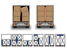 Розміщення та кріплення вантажів в універсальних контейнерах пневмоволочками, фото 2