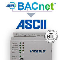 Шлюз BACnet IP & MS/TP Client to ASCII IP & Serial Server Gateway - 3000 points