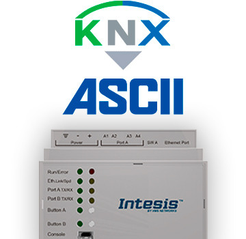 Шлюз KNX TP to ASCII IP & Serial Server Gateway - 3000 points