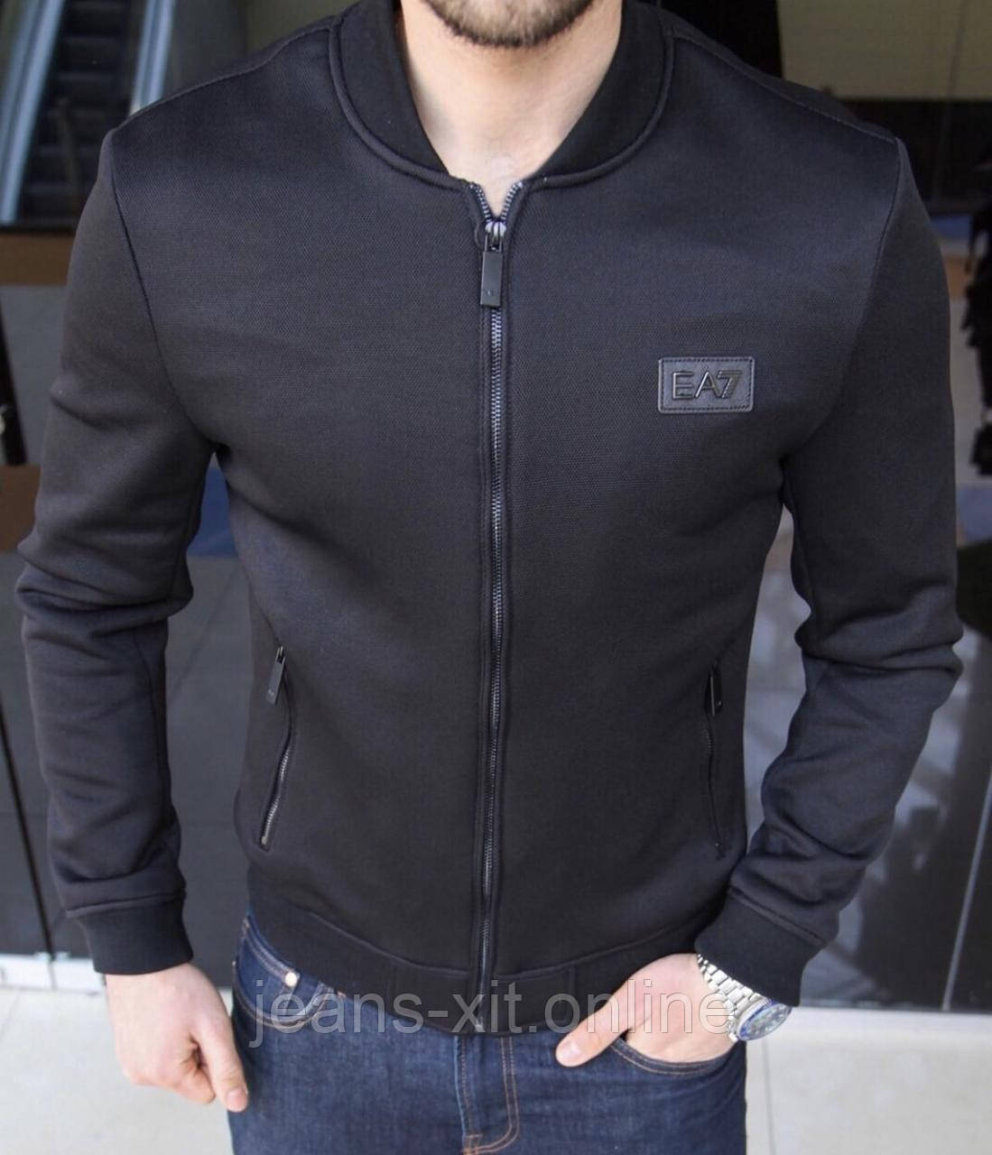 Куртка чоловіча 2XL(р) чорна 8390 Armani Туреччина Весна-C