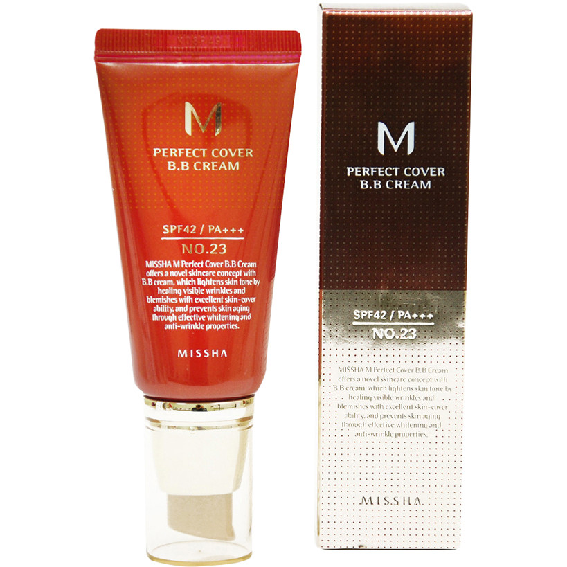 ББ крем Missha M Perfect Cover BB Cream SPF42 23 тон