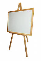 Двосторонніій мольберт на 3-х нііжках 11210 з крейдою іі губкою, фото 2