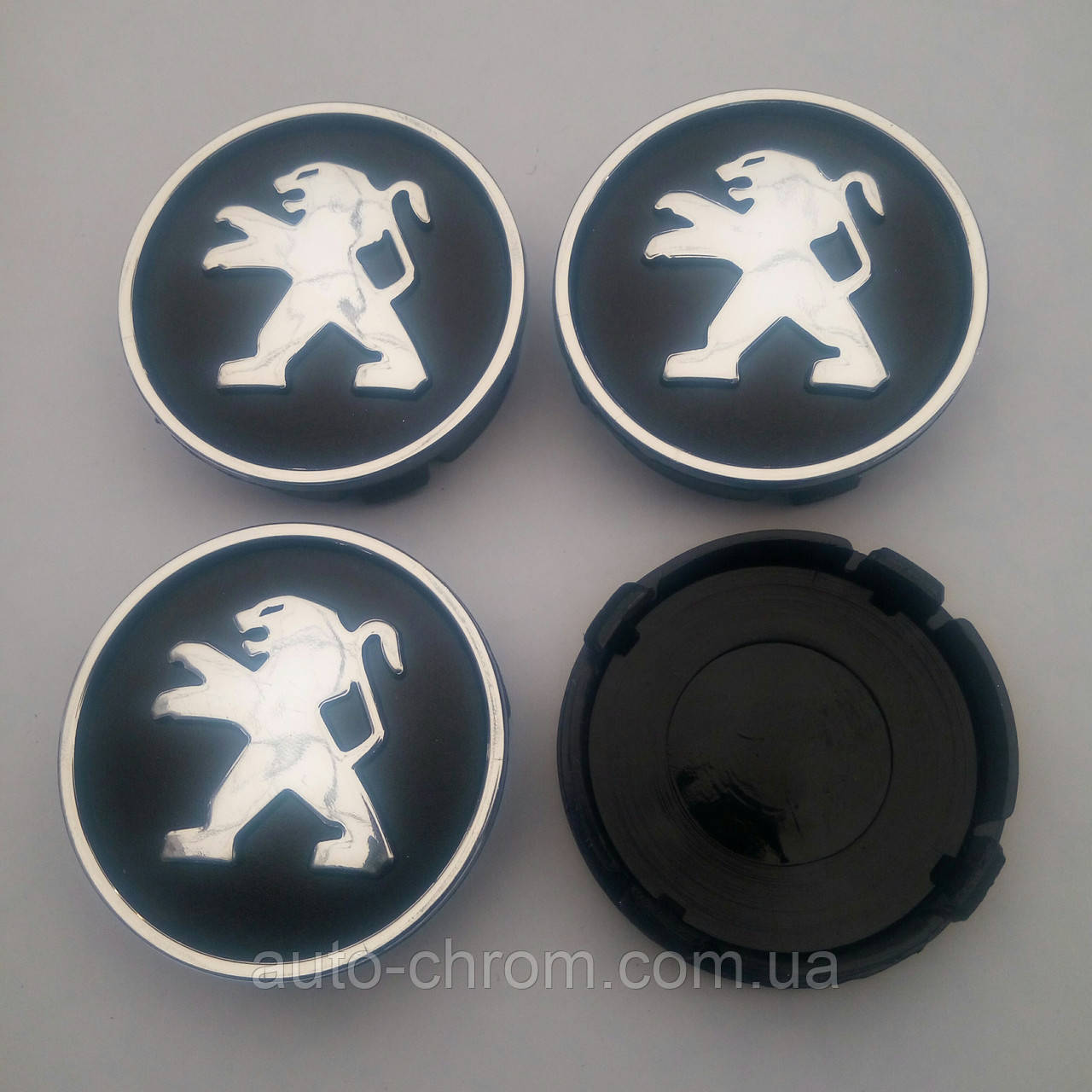 Ковпачки в диски Peugeot 55-60 мм, фото 1