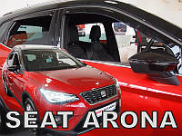 Дефлекторы окон (ветровики) Seat Arona 2017-> 5D 4шт (Heko)