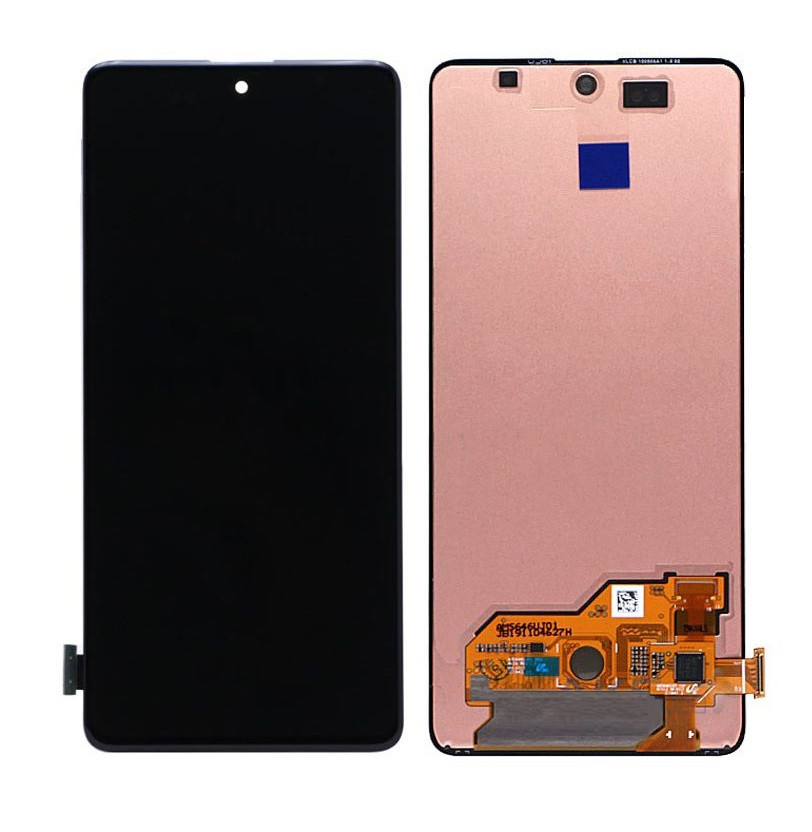 Дисплей для телефону Samsung A515 | Galaxy A51 (GH82-21669A) з сенсорним склом (Чорний) Сервісний оригінал