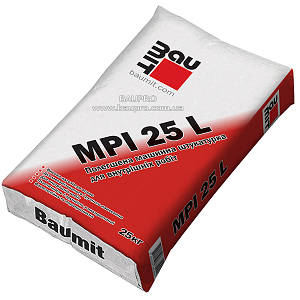 Штукатурка BAUMIT MPI 25 L універсальна цементно-вапняна полегшена, 25 кг