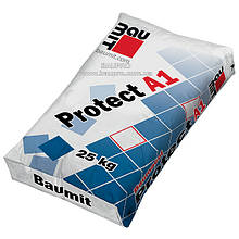 Суміш BAUMIT Protect A1 паропроникна гідроізоляційна, 25 кг