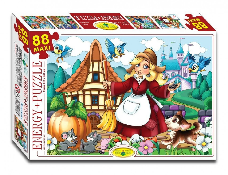 Дитячі mebelimeі пазли Попелюшка 83385, 88 елементіів, фото 1