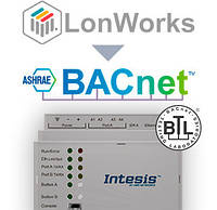 Шлюз LonWorks TP/FT-10 to BACnet IP & MS/TP Server Gateway - 100 points