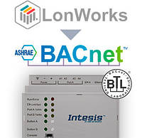 Шлюз LonWorks TP/FT-10 to BACnet IP & MS/TP Server Gateway - 3000 points