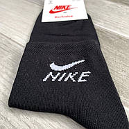 Шкарпетки спортивні бавовна Nike Exclusive, Італія, розмір 41-45, середні, асорті, 05062, фото 3