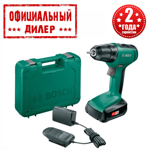 Акумуляторна дриль-шуруповерт Bosch UniversalDrill18 (18 В, 1.5 А/год, двошвидкісний)