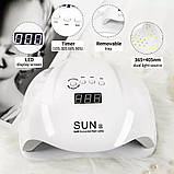Професійна лампа UV/LED SUN X для сушіння гель-лаку, 54 Вт., фото 7
